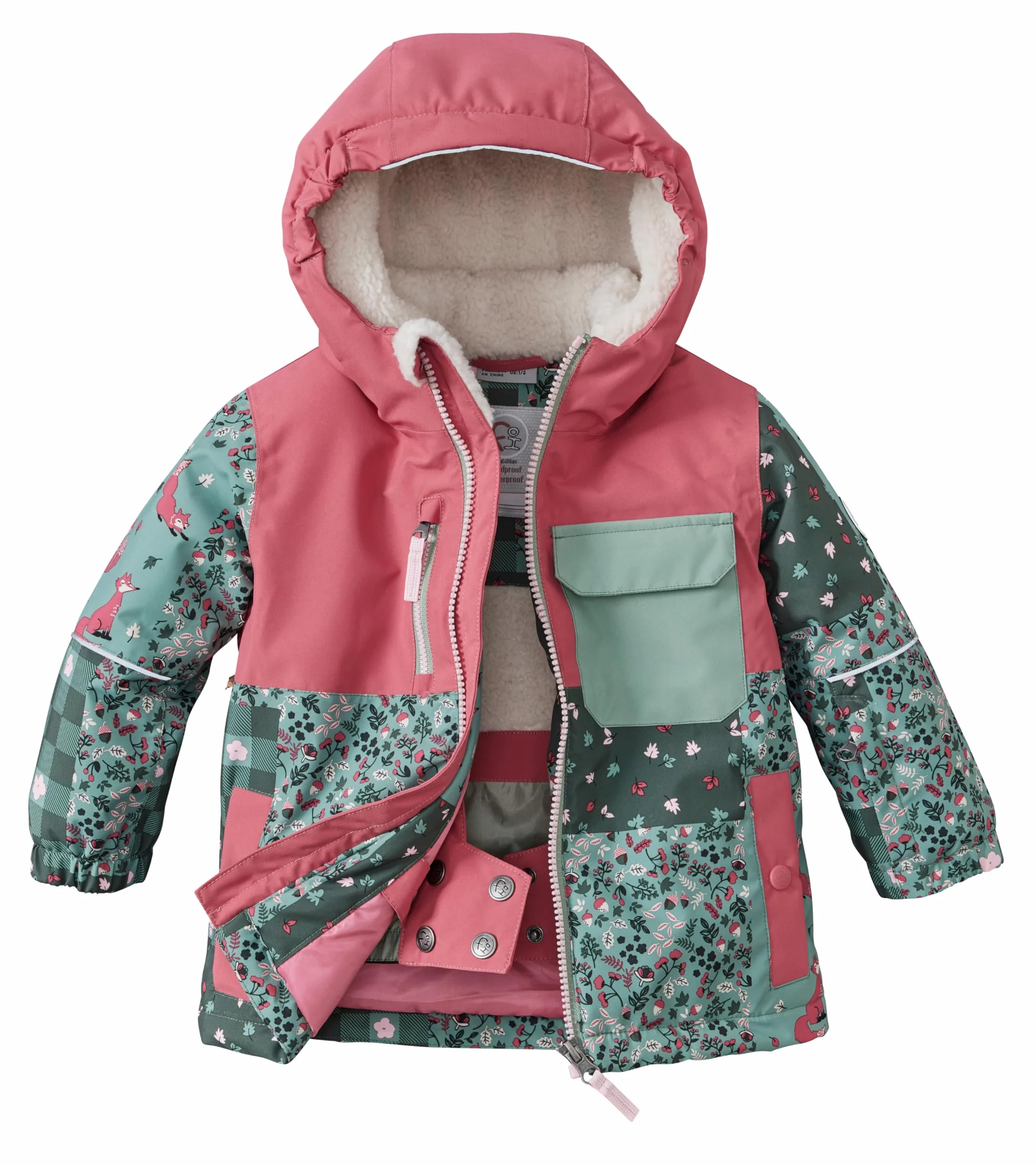 first instinct by killtec Fisw 43 Mns Ski Jckt Chaqueta de esquí/chaqueta funcional con capucha y protección contra la nieve Unisex bebé