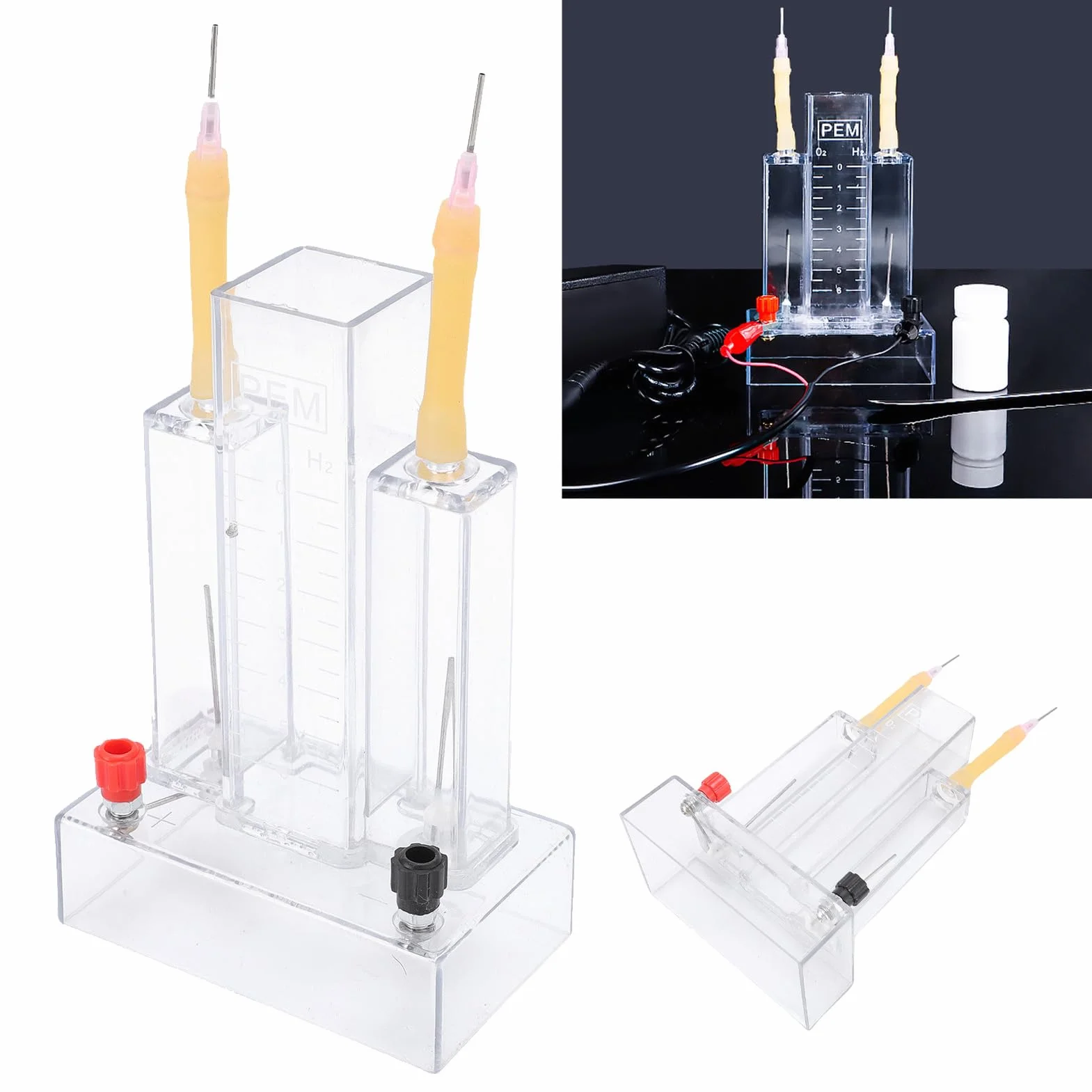 Aparatos de electrólisis de agua de laboratorio para experimento de generación de oxígeno