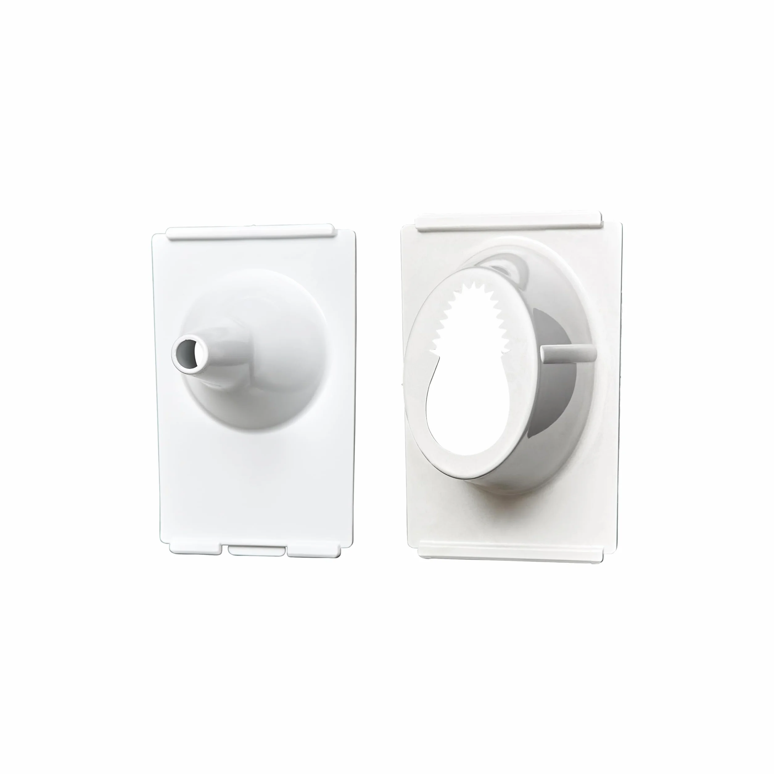 Jofel Dispensador de Papel en Bobina 205mm Mecha en Continuo Bobina Especial Centro Base Carcasa ABS Blanco