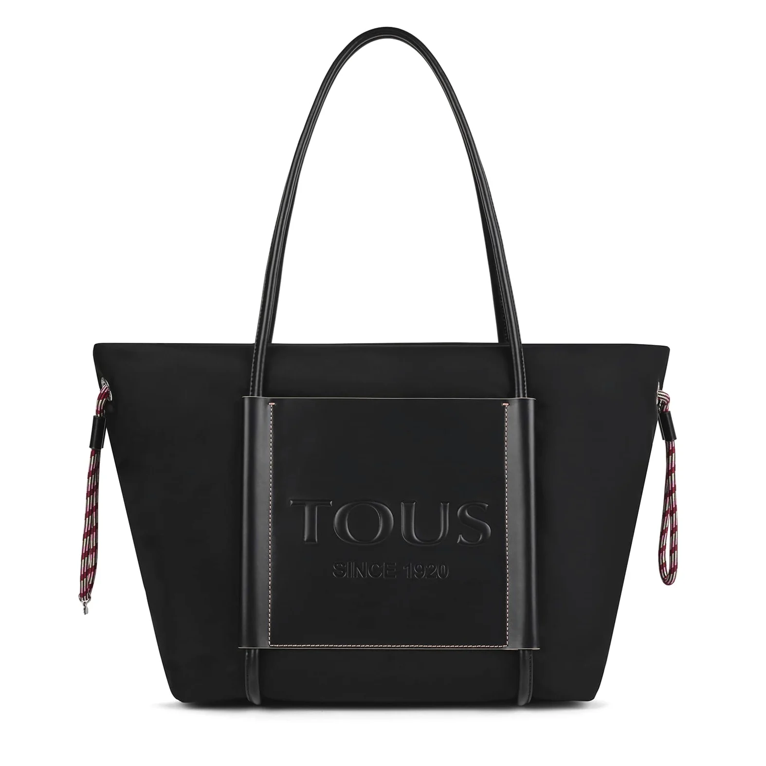 TOUS Capazo grande negro, Para Mujer, Colección Empire Soft