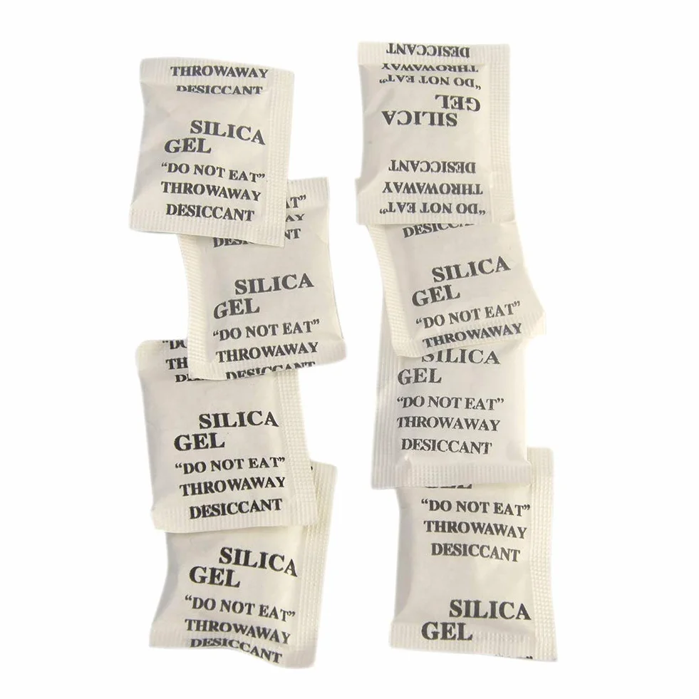 Bolsas desecantes de gel de sílice 200pcs Absorbe la humedad