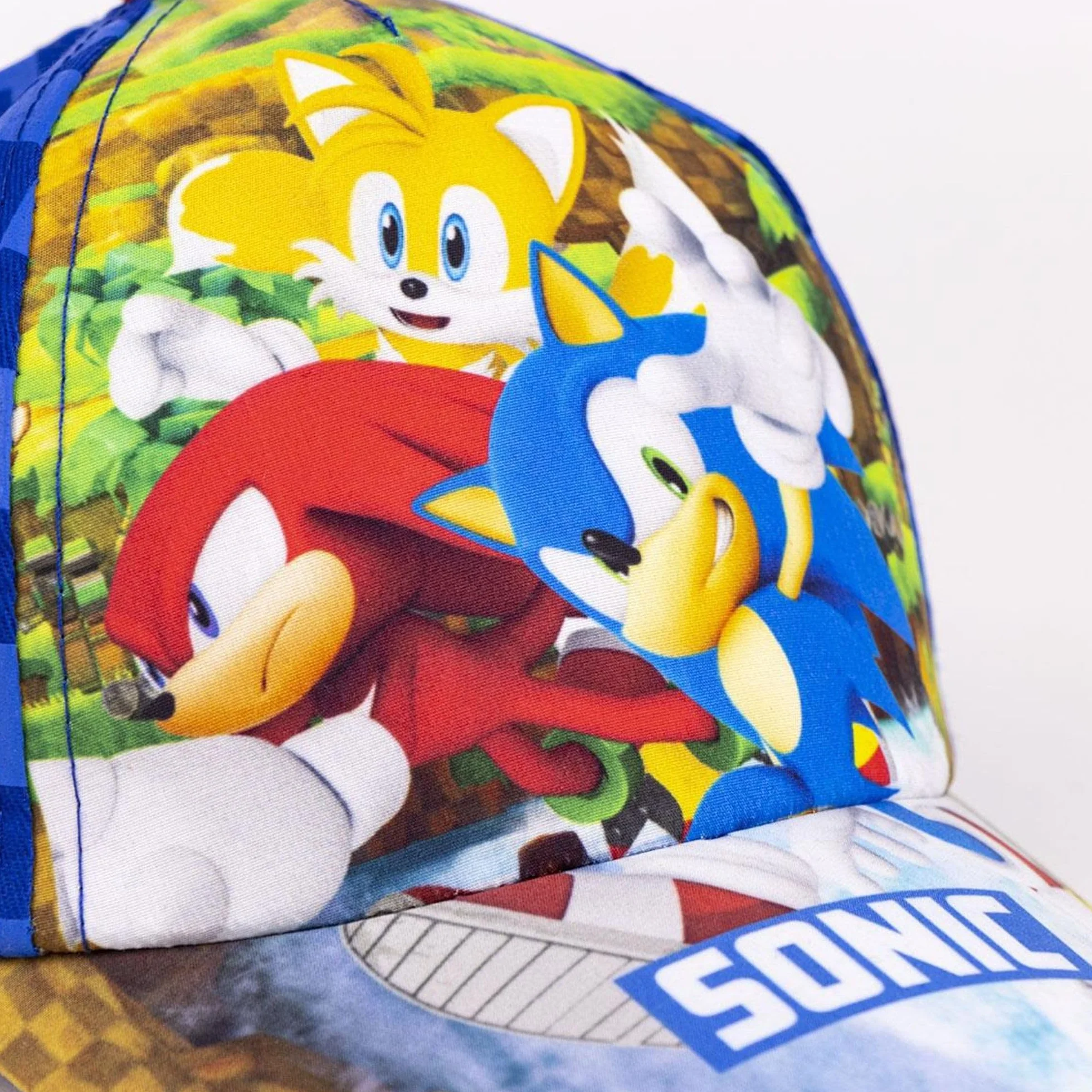 CERDÁ Life'S Little Moments Gorra Visera Curva Sonic - Gorra con Visera Curva de Sonic Unisex bebé