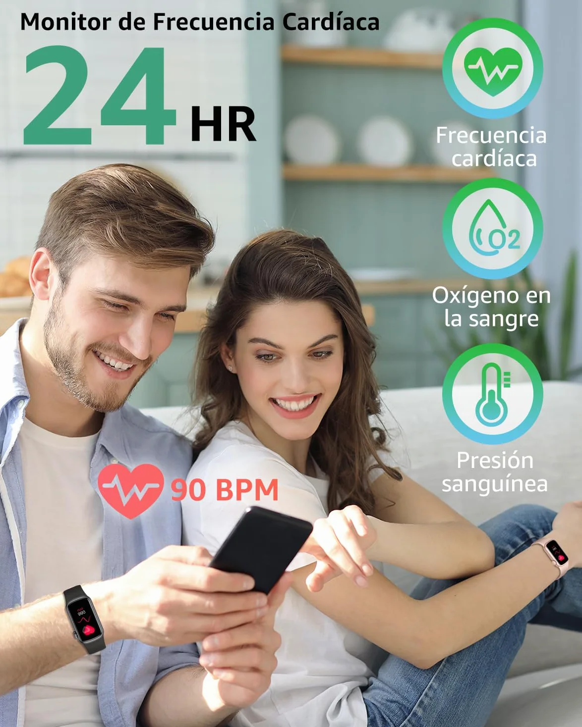IMFRCHCS Reloj Inteligente Hombre Mujer, 1.47" Smartwatch con Notificaciones, Monitor de Sueño, 137+ Modos Deportivos, IP68 Impermeable, Pulsera Actividad para Android iOS