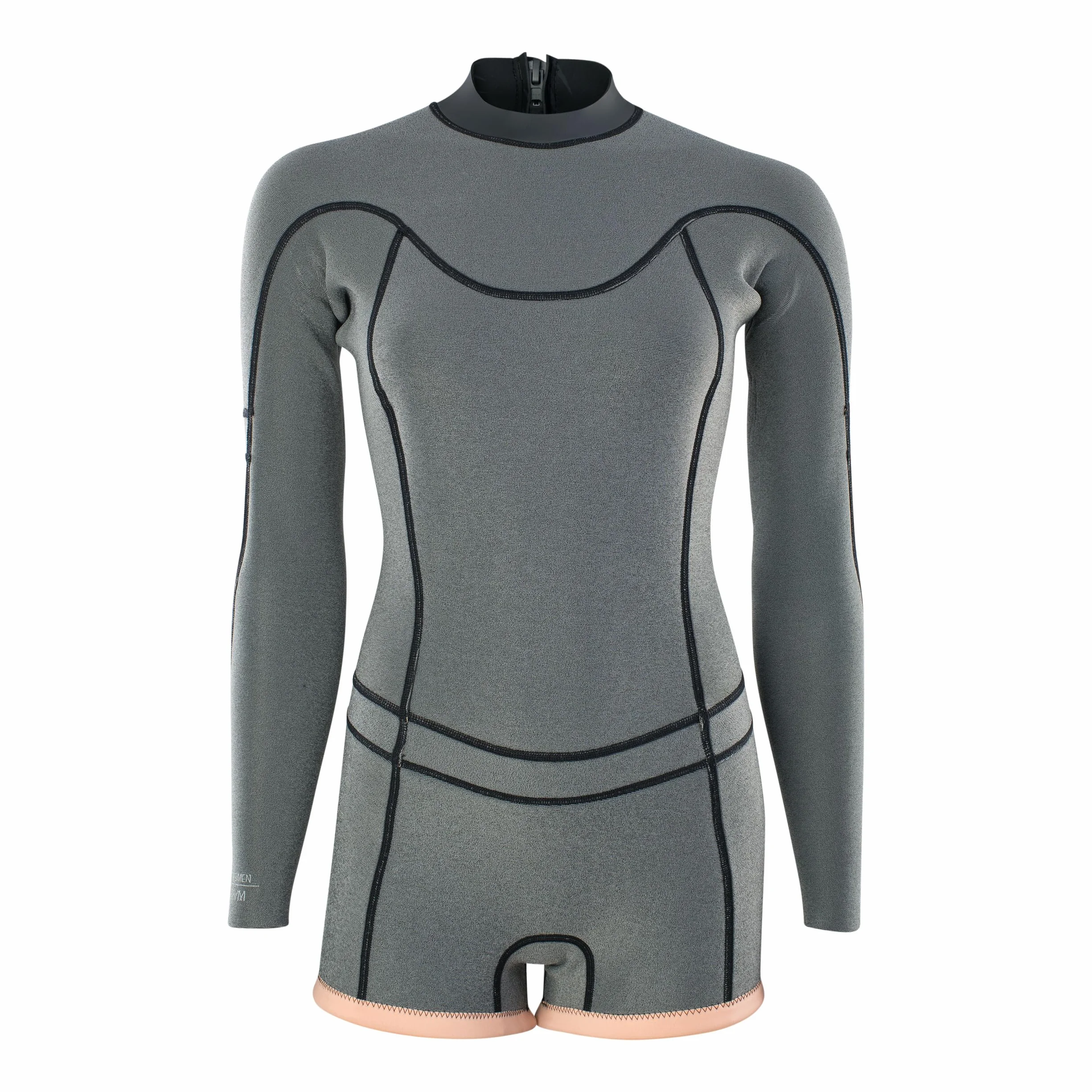 ION Amaze 2.0 Back Zip LS Shorty 2022 Black