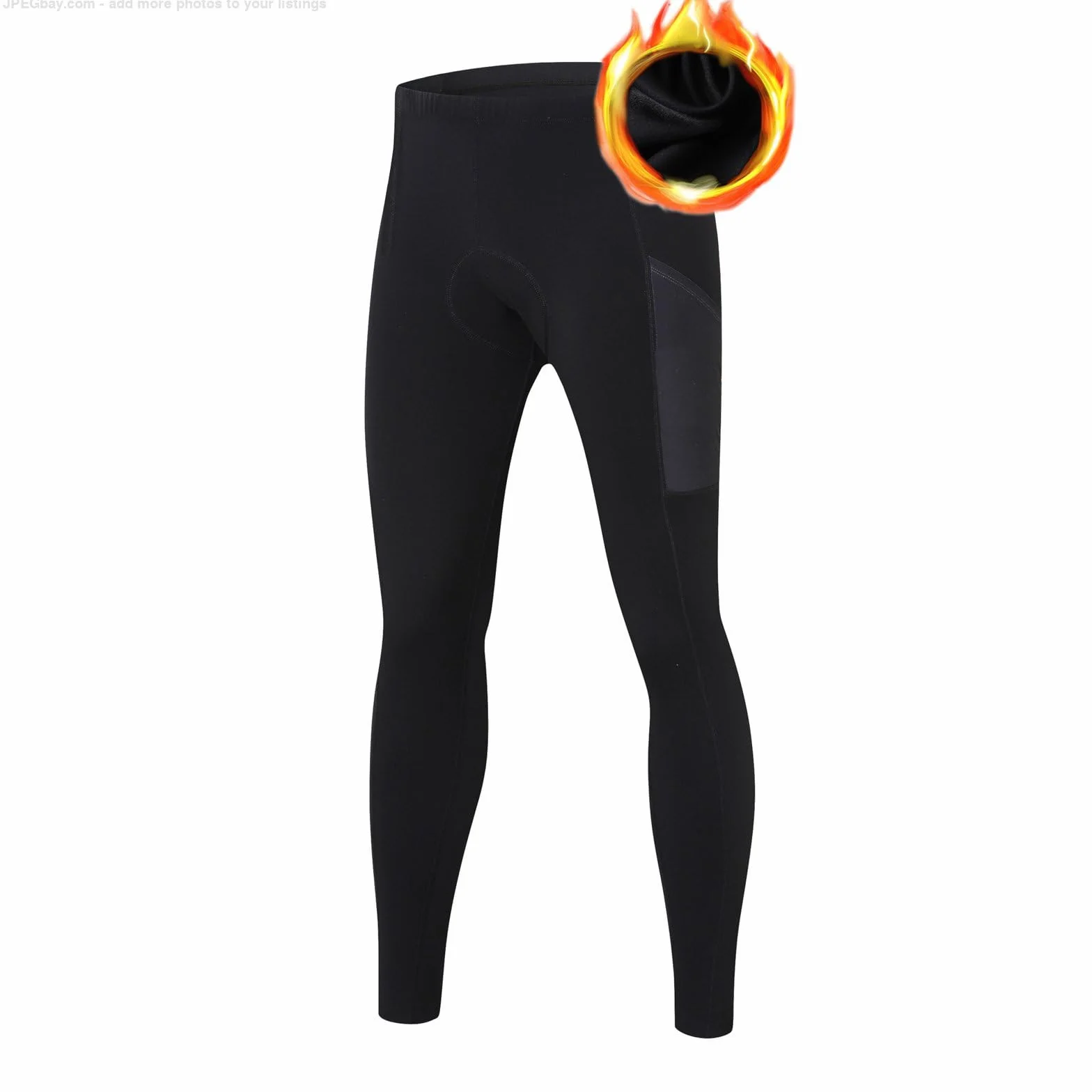 UGLY FROG Invierno Pantalones Ciclismo Hombre Relleno Acolchado Largo Bicicleta MTB Thermal Temperatura 5-15°C