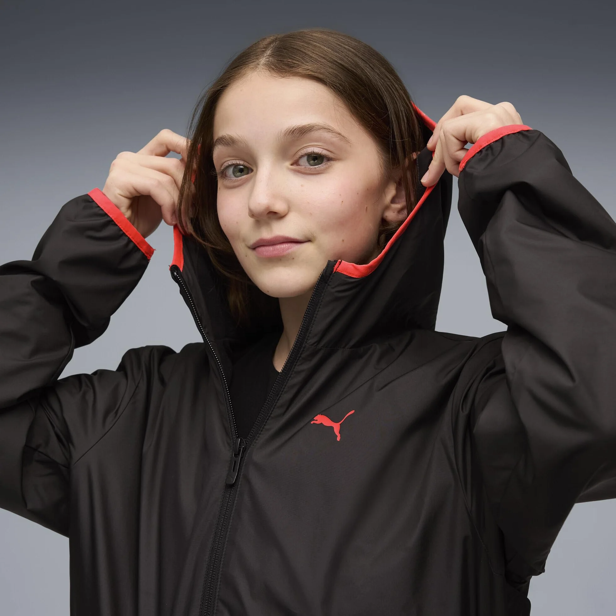 PUMA Fleece Lined Windbreaker Abrigo Unisex niños (Pack de 1)