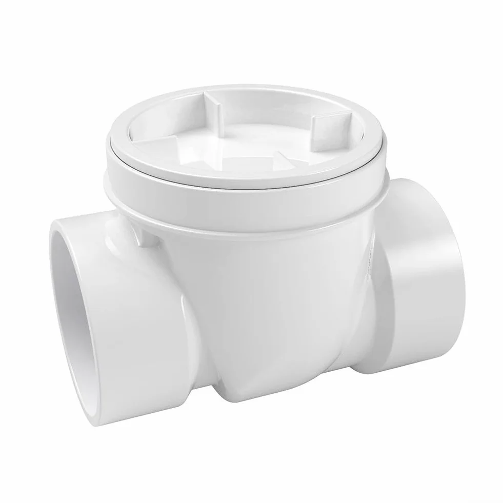Válvula de remanso PVC 1-1/2 pulgadas para drenaje