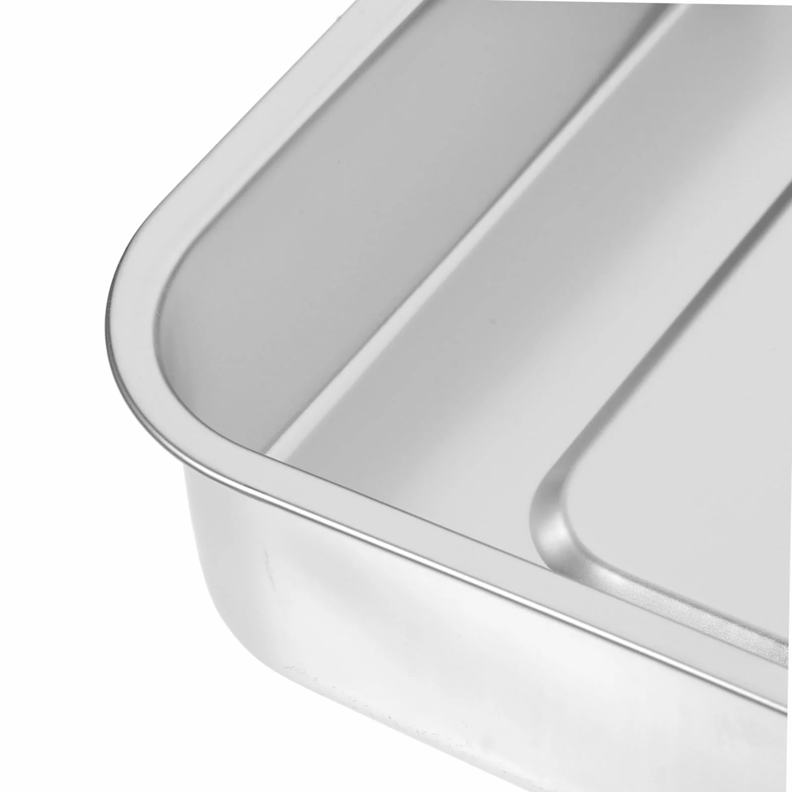 GALPADA Caja de Acero Inoxidable Rectangular 11.5 Pulgadas para Esterilización Médica