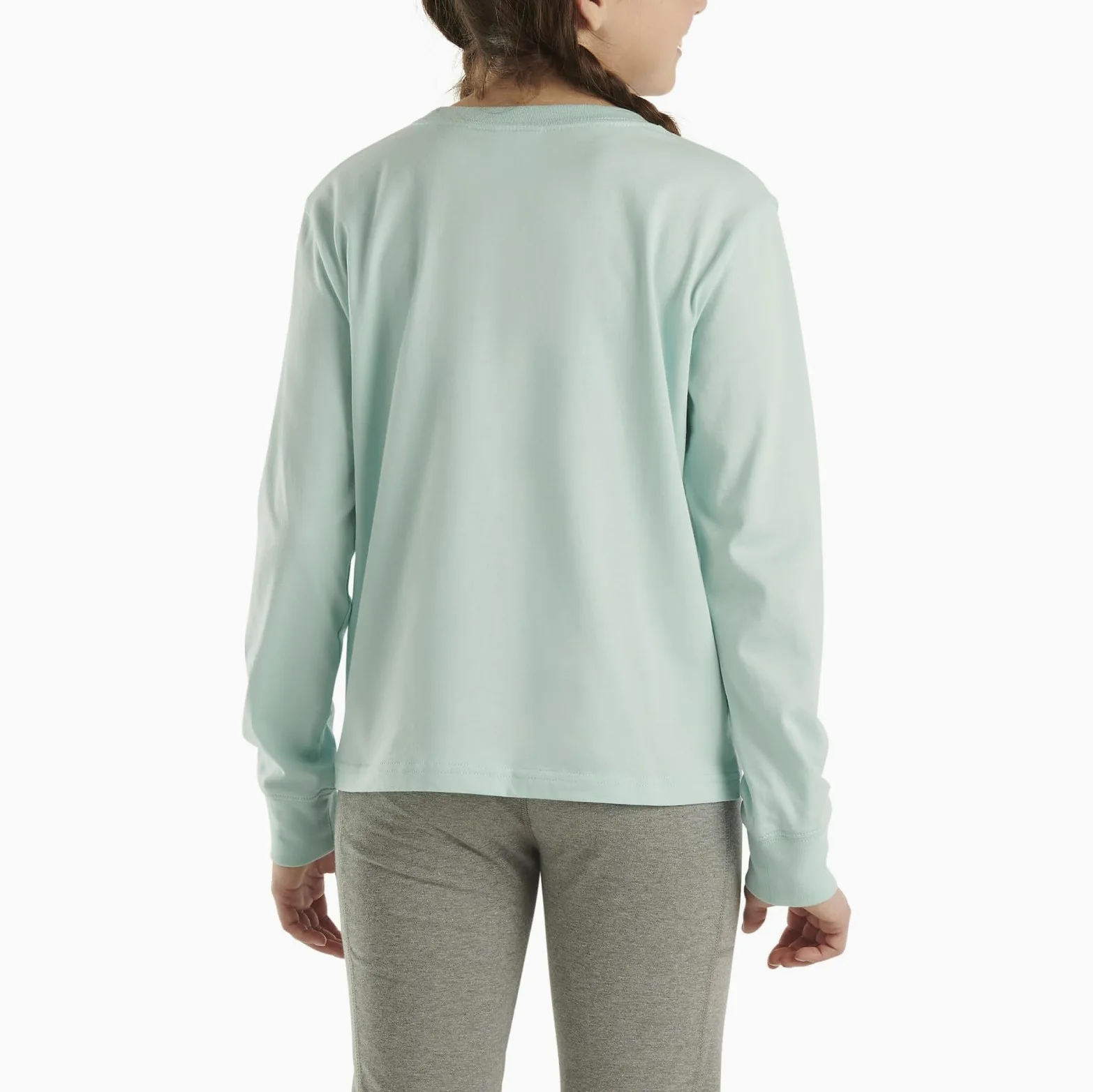 Carhartt Long-Sleeve Pocket tee T-Shirt Camiseta para Niñas