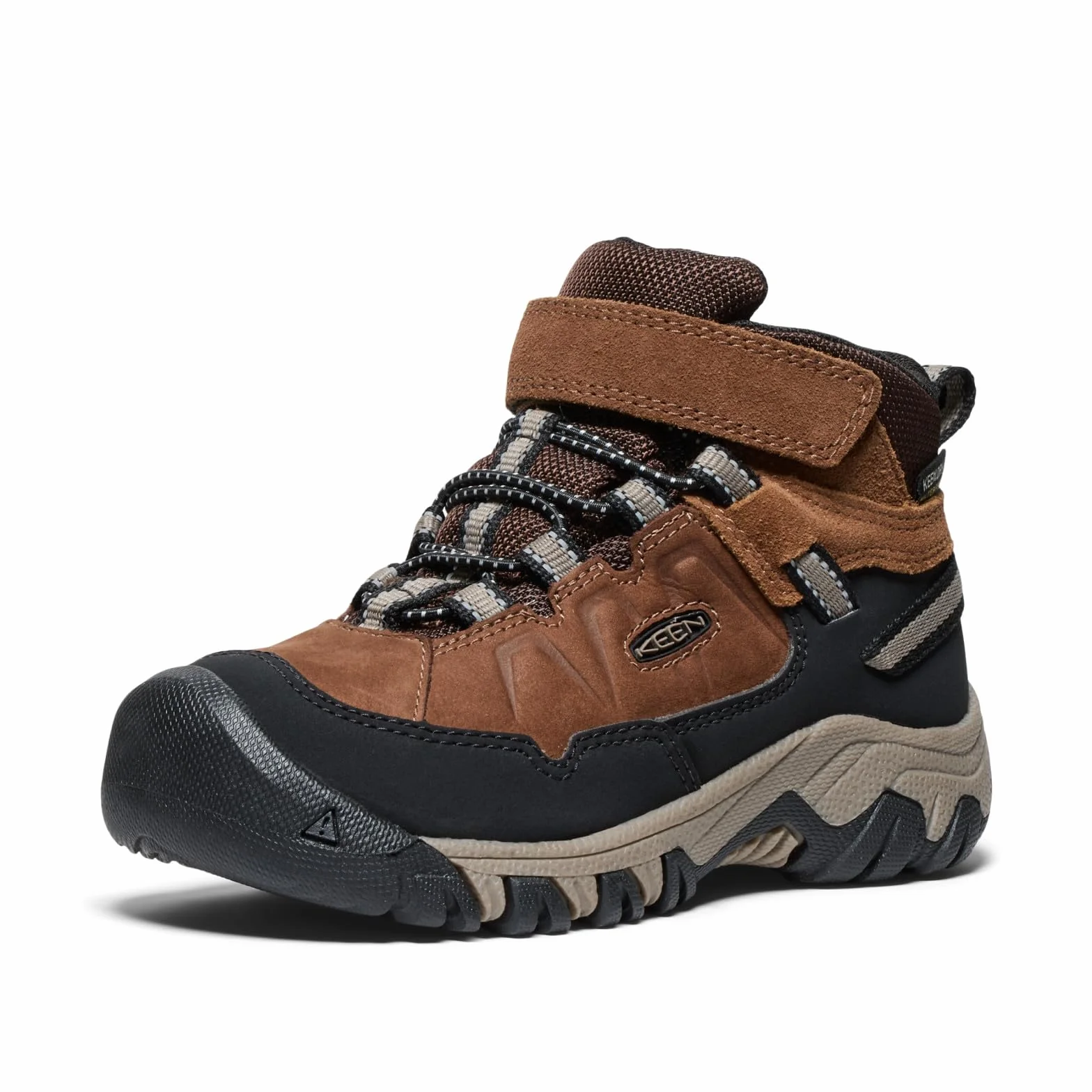KEEN Unisex-Child Targhee 4 Mid Waterproof Hiking Boots