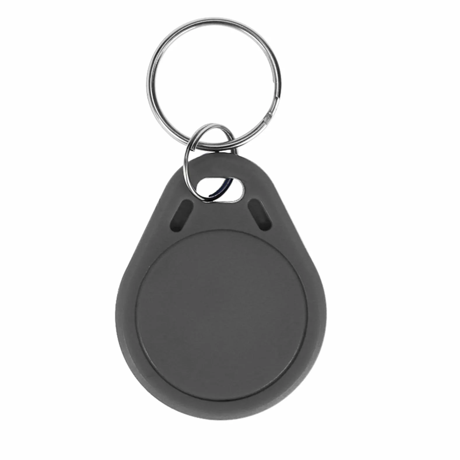 Resistente al Agua ABS 13.56MHz ISO14443 A MF Classic 1K NFC RFID Token Llavero Gris