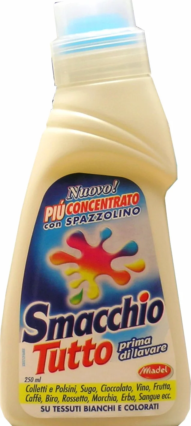 Madel Smacchio Tutto líquido detergente con cepillo 250 ml