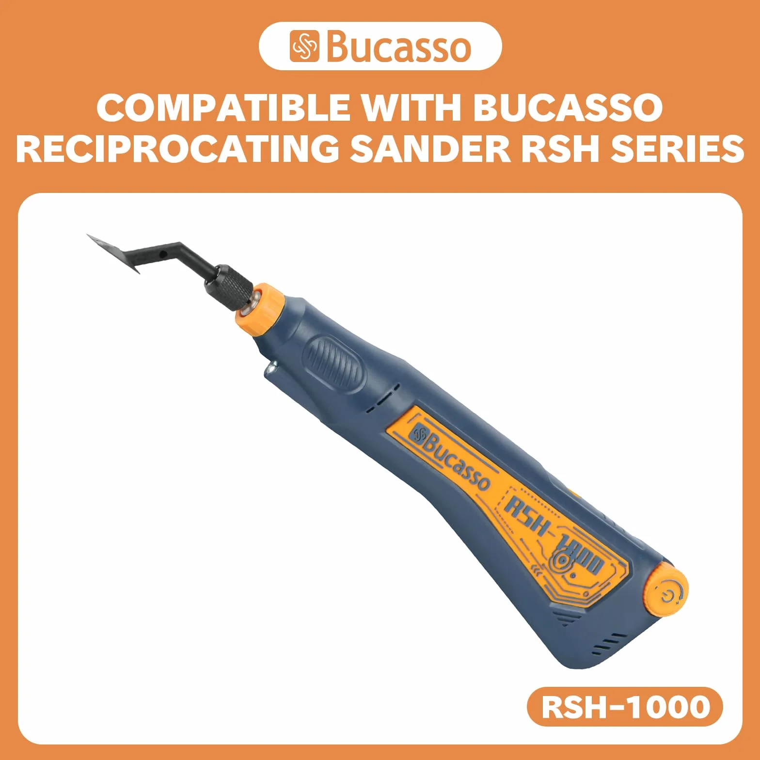 Lija para lijadora recíproca RSH-1000, 10 uds con 20 almohadillas
