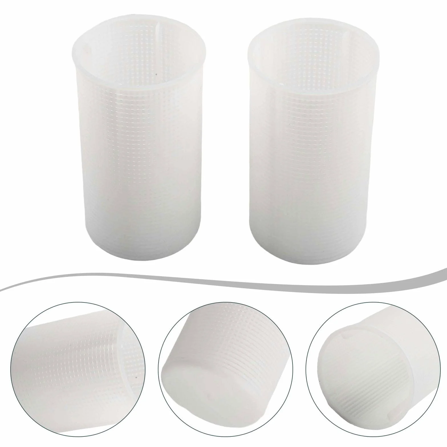 Tamiz de succión ABS para prefiltro de Bomba de Piscina SPS25 SPS50 SPS75 SPS100, Cesta de Filtro de Repuesto, 2 Piezas