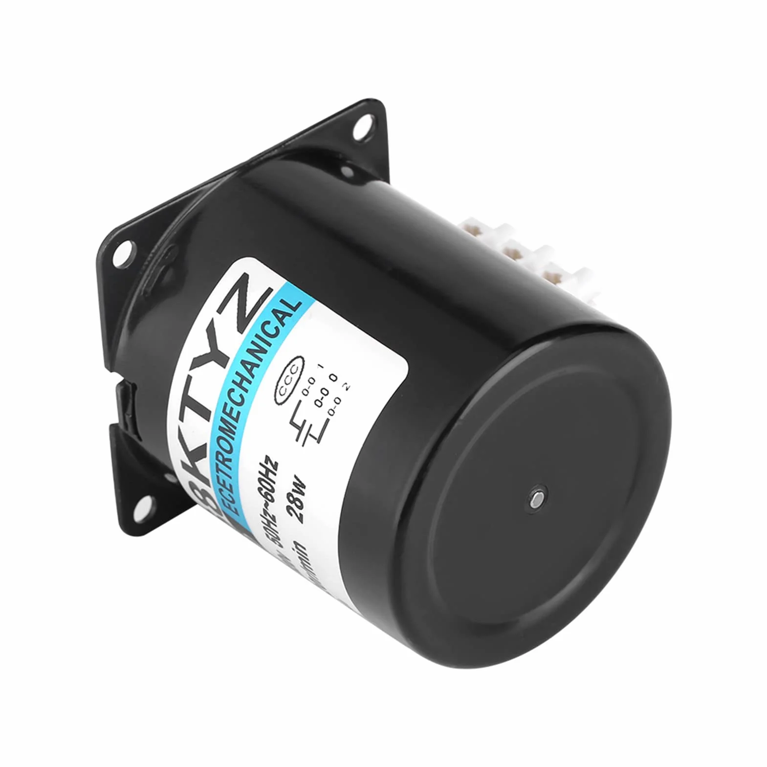 Motor de engranaje síncrono 60KTYZ AC 220V 28W 2.5/20/30/110RPM CW/CCW Control de dirección de par Reducción