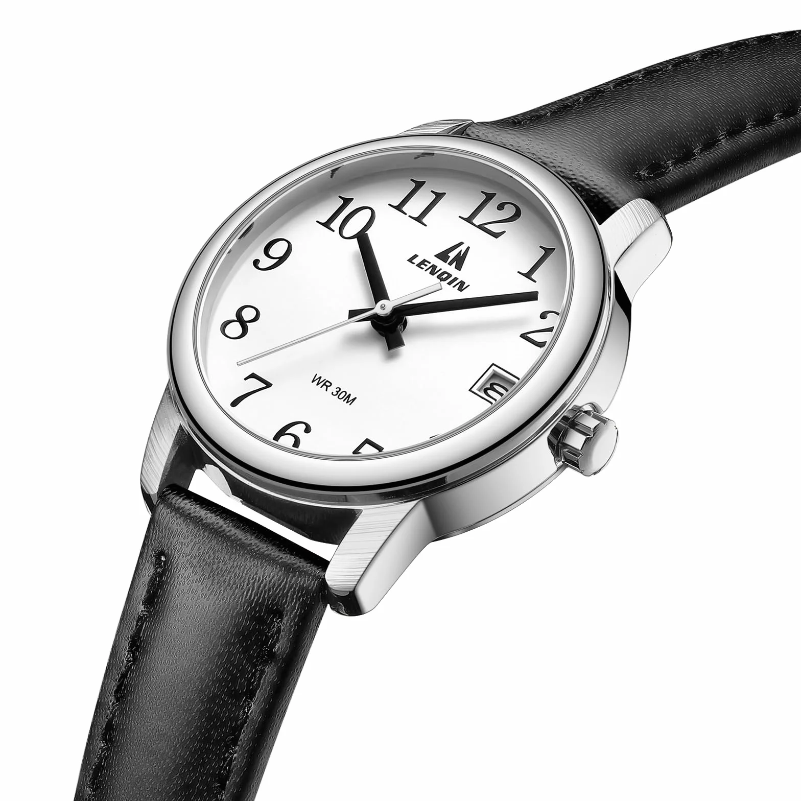 LN LENQIN Relojes Mujer Reloj De Cuarzo Analógicos para Muje Relojes De Pulsera Impermeables para Mujer con Correa De Cuero