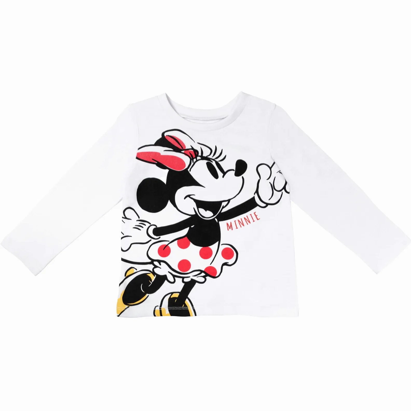 Disney Minnie Mouse - Chaleco con cremallera y polainas, diseño gráfico de camiseta y leggings de 3 piezas para niños grandes