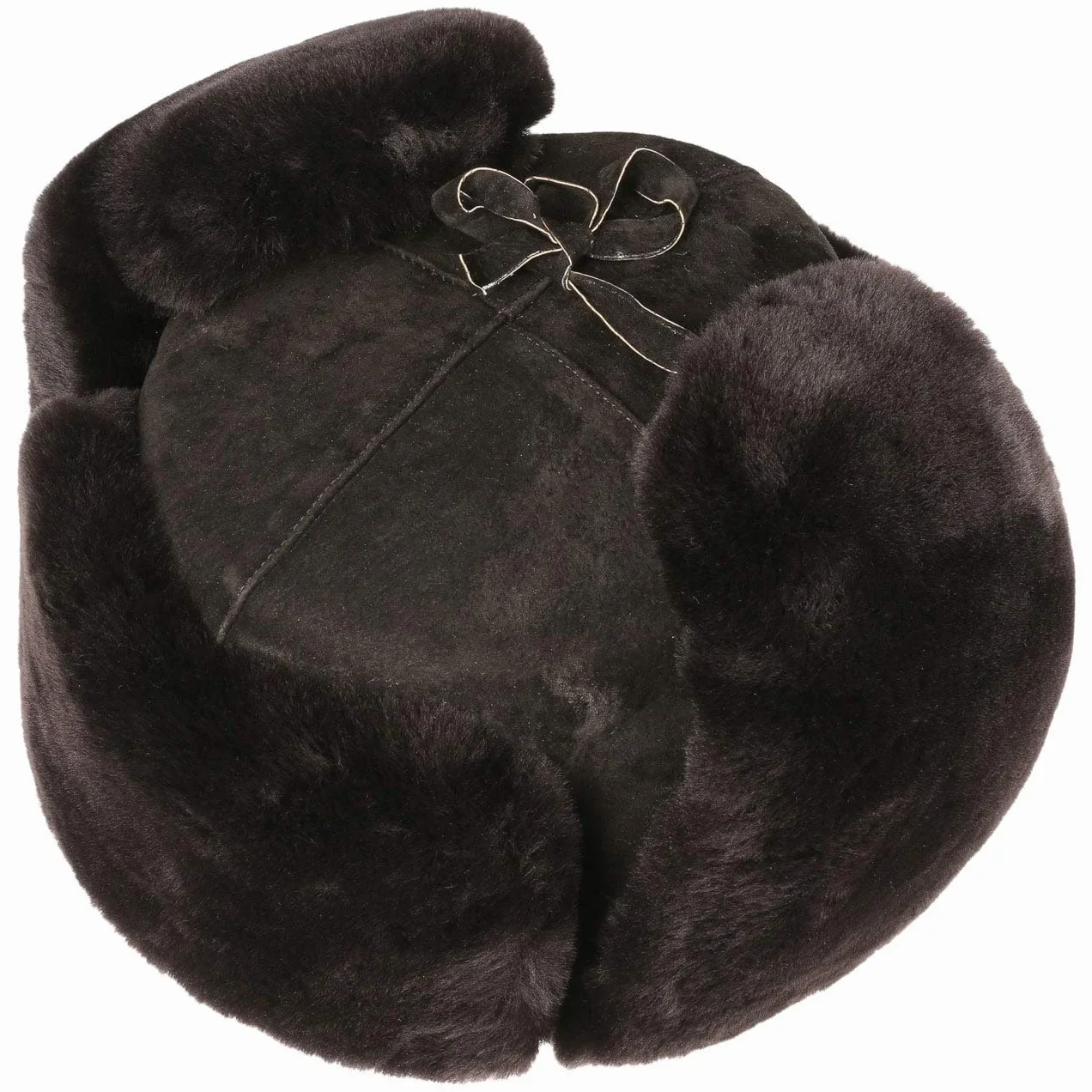 Lierys Gorro de Piel Schiwago Uschanka con Forro Acolchado Lana Virgen Invierno S-XXL