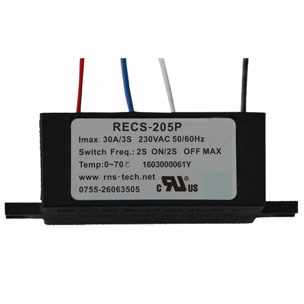 Interruptor centrífugo electrónico inteligente monofásico RECS-220P 30A 60A 120A 220V