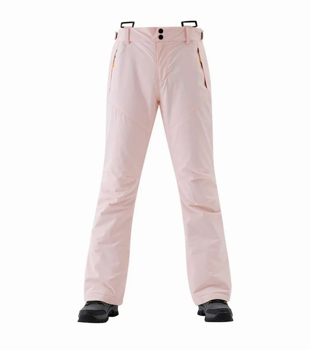 Pantalones de esquí de montaña para hombres y mujeres al aire libre a prueba de viento cálidos pantalones de nieve invierno moda senderismo resistente al viento pantalones de esquí