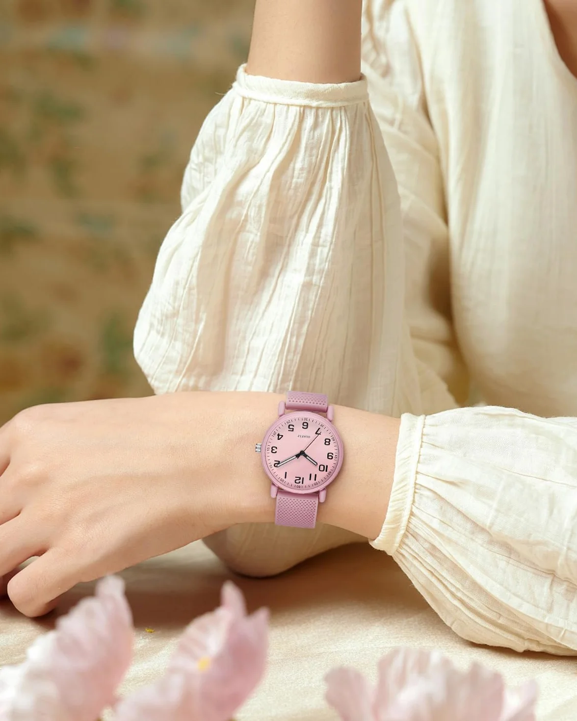 CIVO Reloj Mujer Analogico Minimalistas: Impermeable Goma Casual Cuarzo - Deportivo Moda Clasico Regalo Relojes Pulsera Mujer