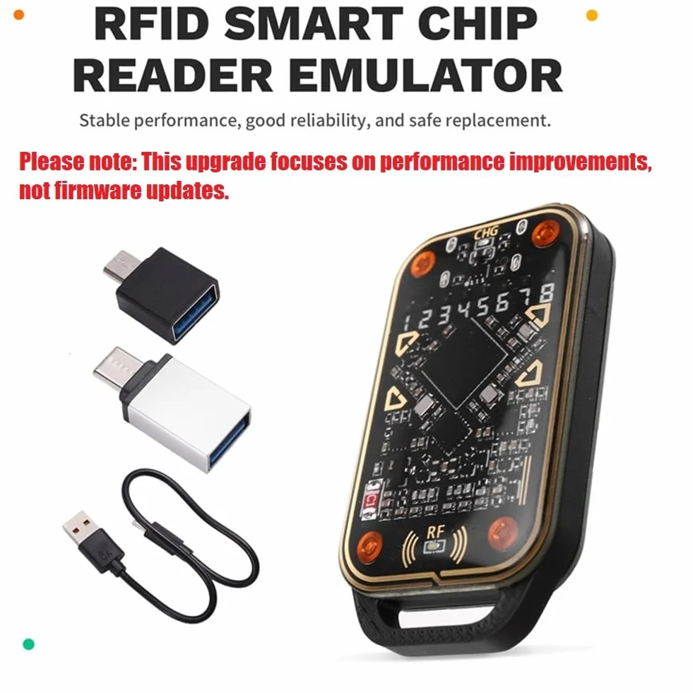 Emulador de Tarjeta Inteligente RFID Chameleon Ultra V3.0 Copiador NFC 125kHz 13.56MHz