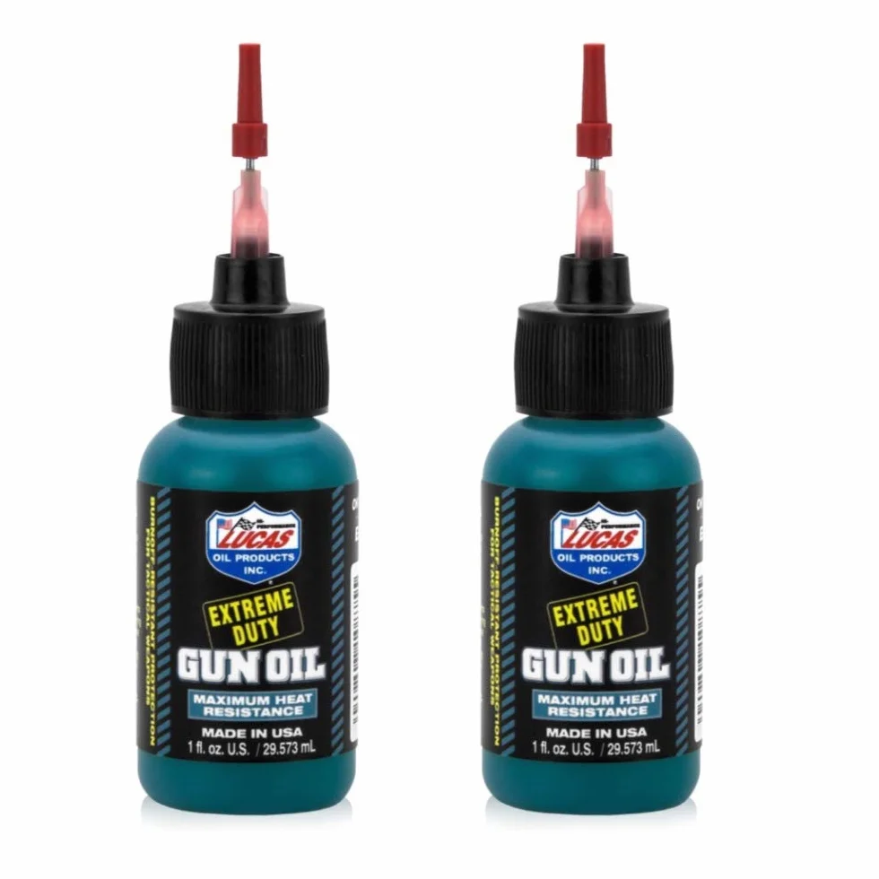 Lucas Pack de 2 Botes de Aguja de Lubricante para Armas 29,573 ml
