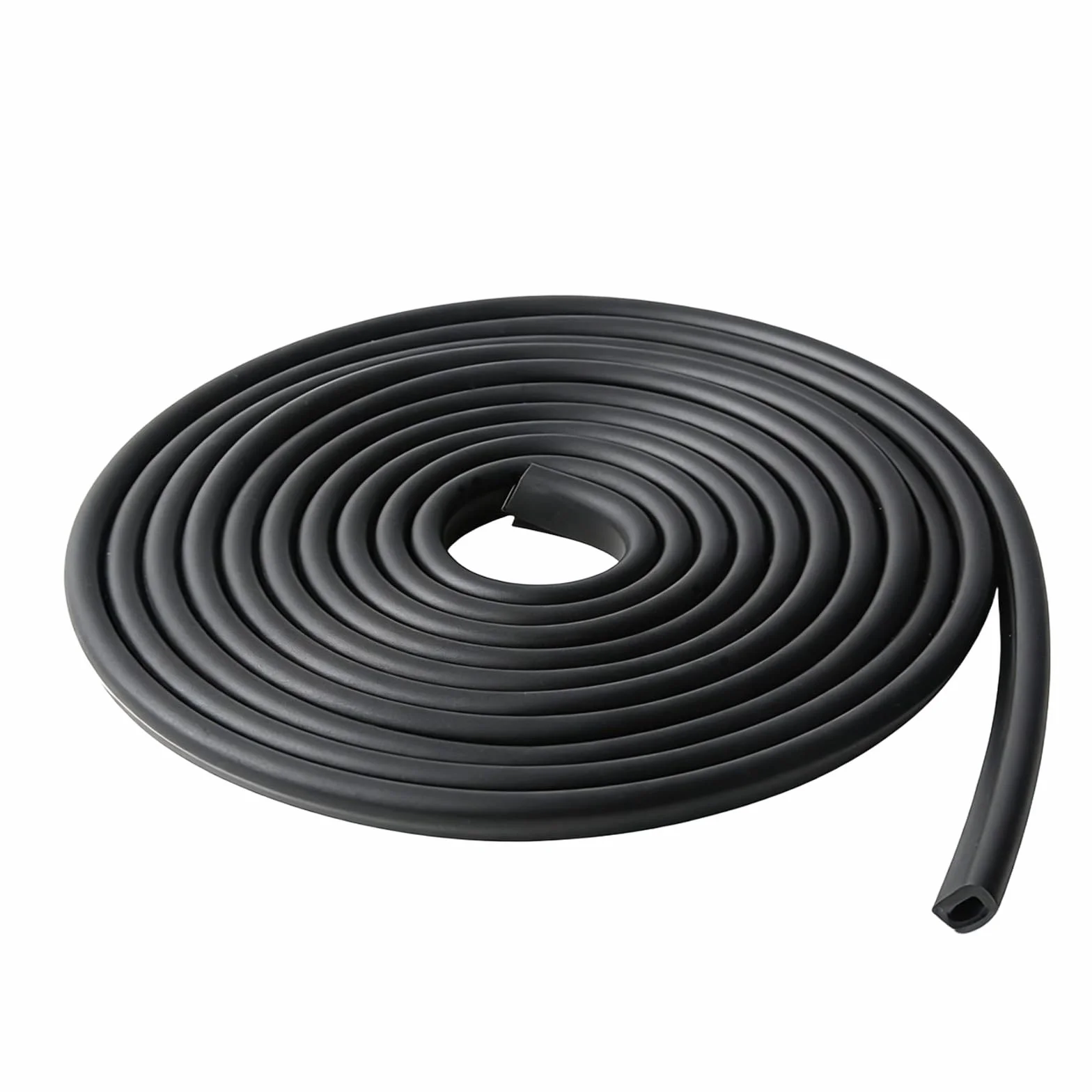 Perfil Protector de Bordes de Goma EPDM en Forma de U para Puertas de Coche 1,5 mm x 6 m