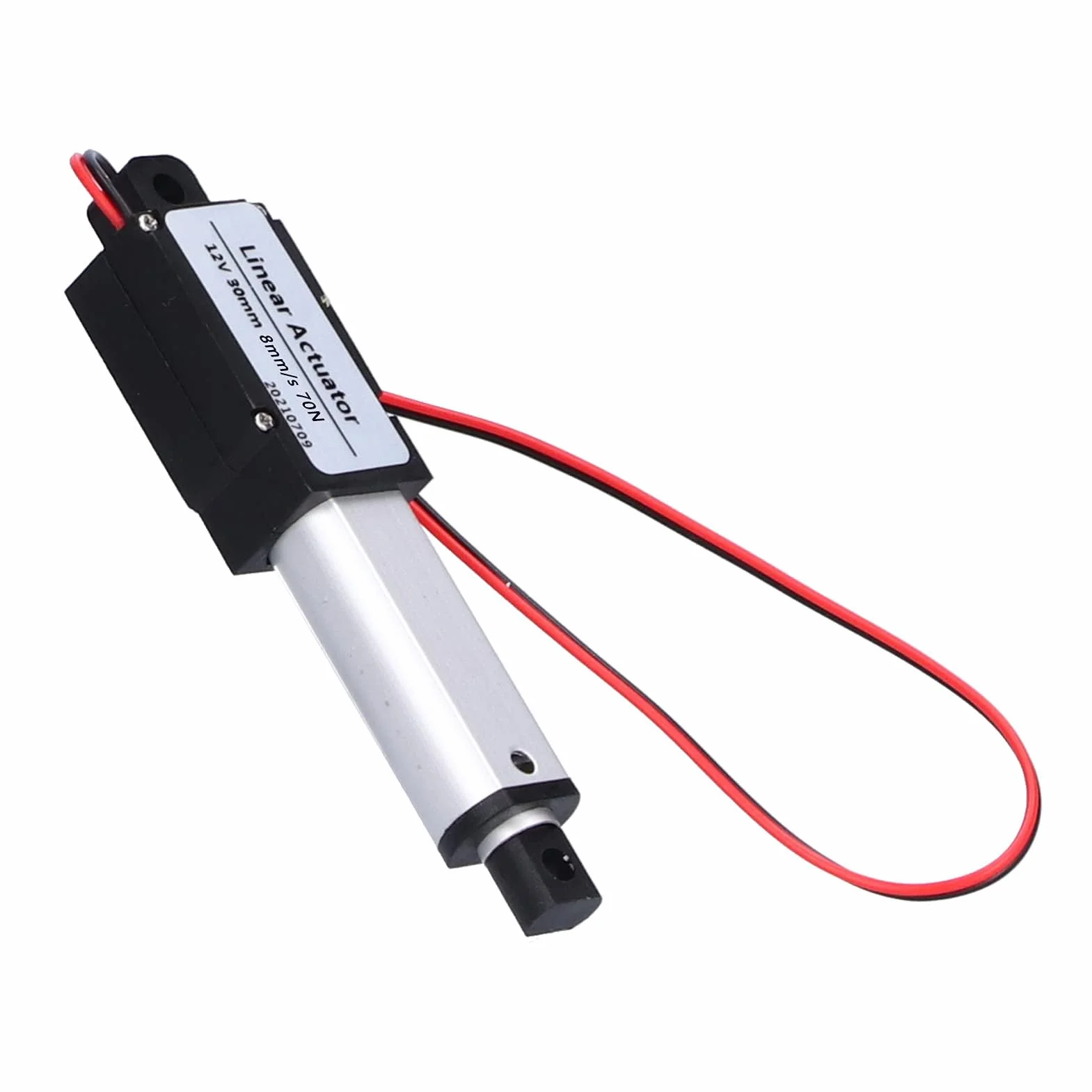 Actuador Lineal Eléctrico 30mm 12V DC Impermeable 8mm/s 70N