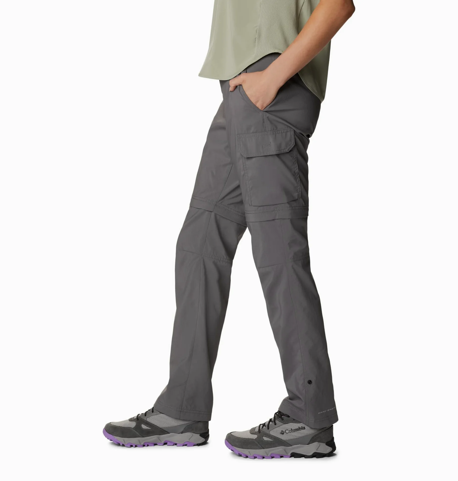 Columbia Mujer Pantalón Convertible Silver Ridge Utility