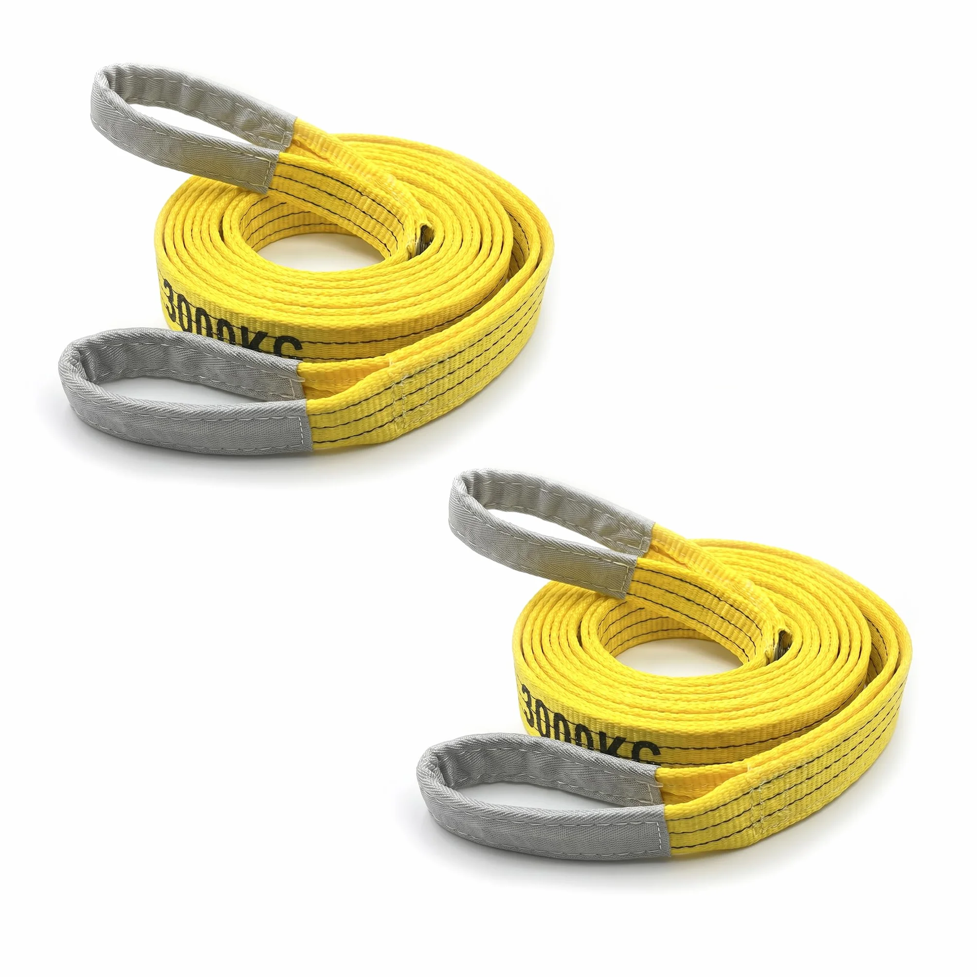 DOJA Barcelona Eslingas Planas Poliester Pack 2 3T 2m 3000kg Cincha Amarre