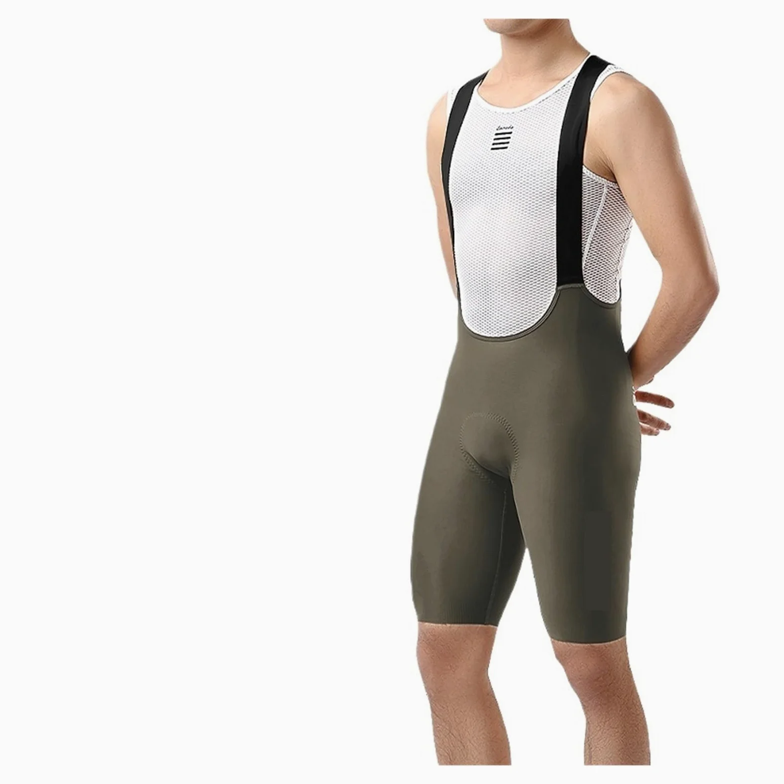 Bicicleta Pantalones Cortos Culotte de Ciclismo for Hombre, Transpirable, Verano, Acolchado, for montaña