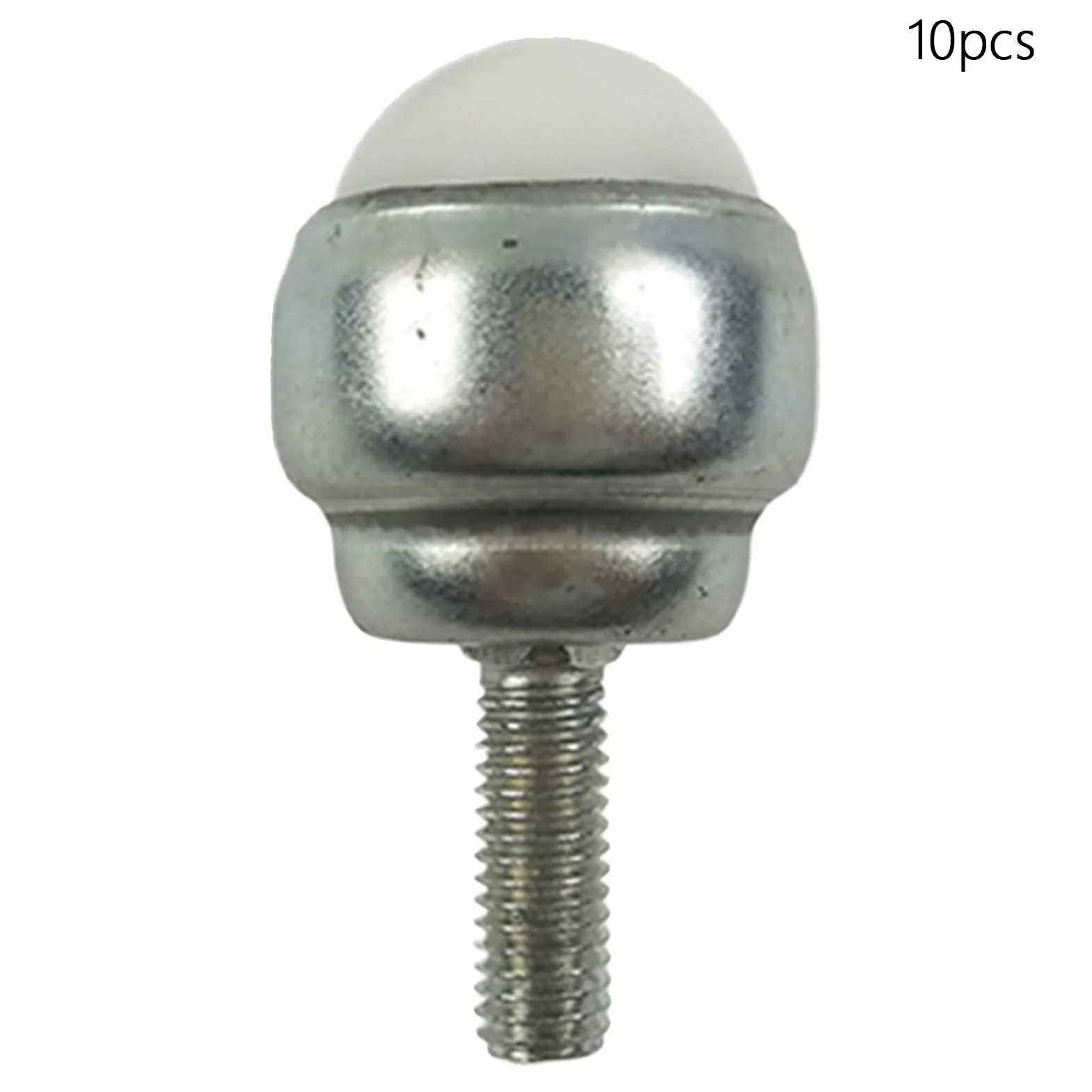 Ruedas Giratorias de Bolas de 10 Piezas, Ruedas Diana de Acero al Carbono con Varilla Roscada para Muebles