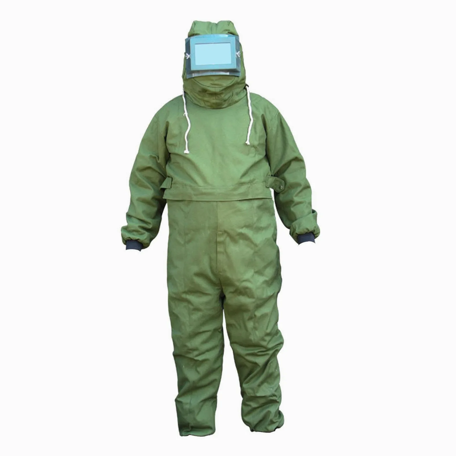 Ropa de protección resistente con capucha para el manejo de pinturas, polvo y productos químicos en campos industriales. Traje de protección con