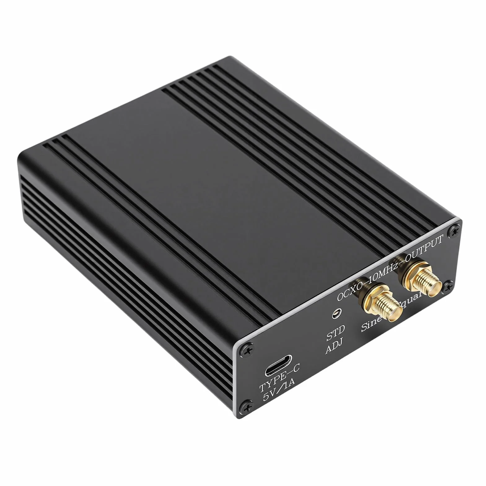 Módulo OCXO 10 MHz con Carcasa para Telecomunicaciones, Oscilador de Temperatura Constante con Cable Tipo C