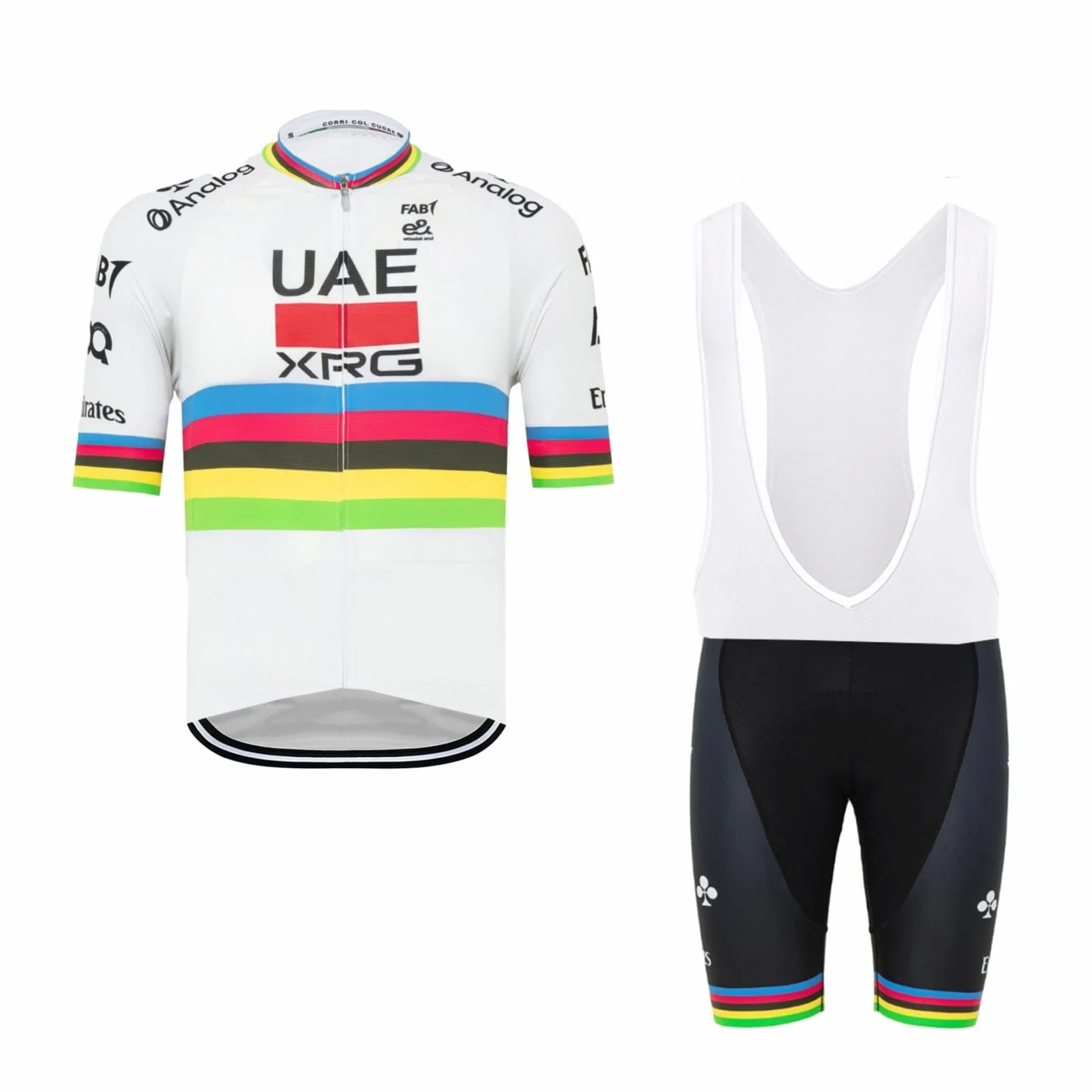 2025 pro team equipo Ropa ciclismo conjunto para hombre, manga corta bicicleta ropa babero corto kits gel pad