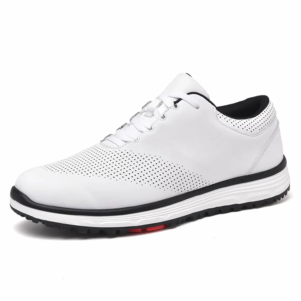 Zapatos de Golf Sin Clavos Transpirables Al Aire Libre para Hombres para Hombres y Mujeres