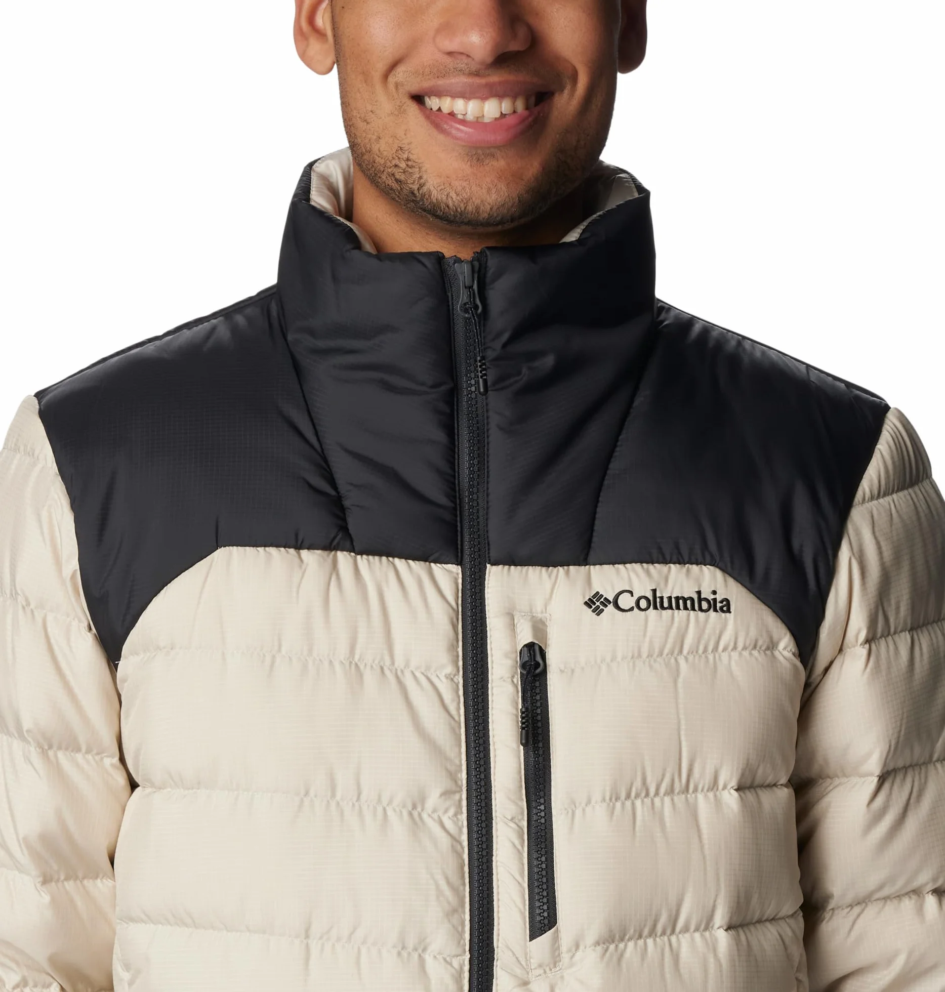 Columbia Chaqueta de plumón parque de otoño para hombre