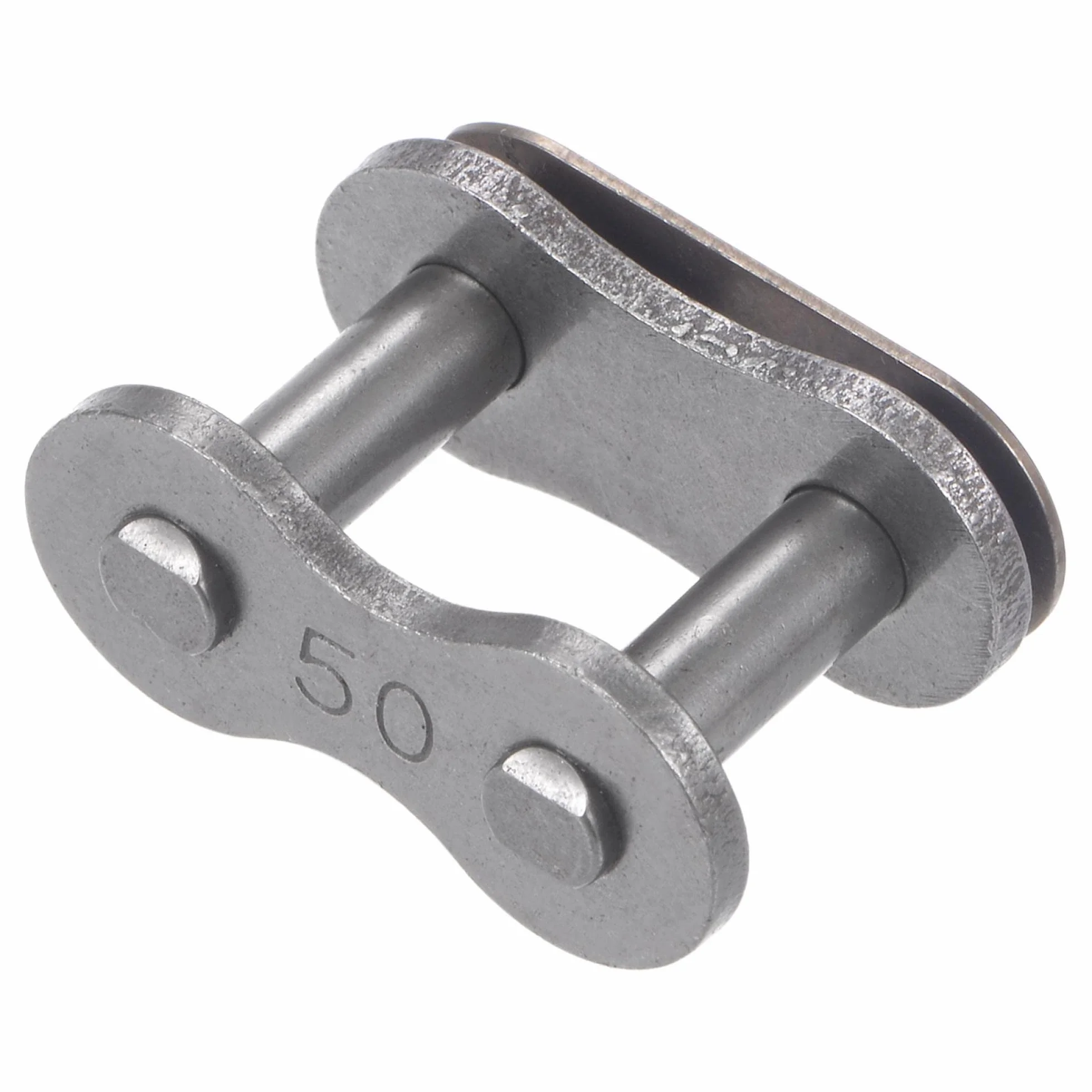 sourcing map 5 rodillos de eslabones de conector maestro de cadena #50 acero al carbono 5/8 pulgadas