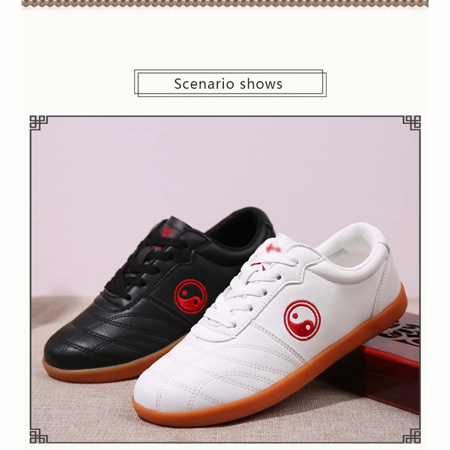 Zapatos de Tai Chi Kung Fu Karate Taekwondo Boxeo Antideslizantes Entrenamiento Unisex Niños Adultos
