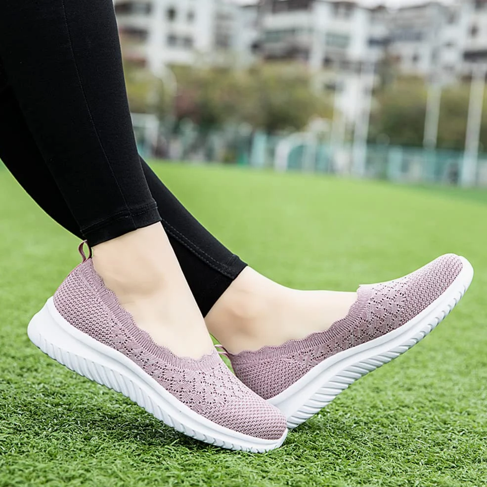 Mujer Zapatillas Deportes Resistentes al Desgaste Fitness Walking Training Shoes Zapatillas Deportivas Casual Sneakers