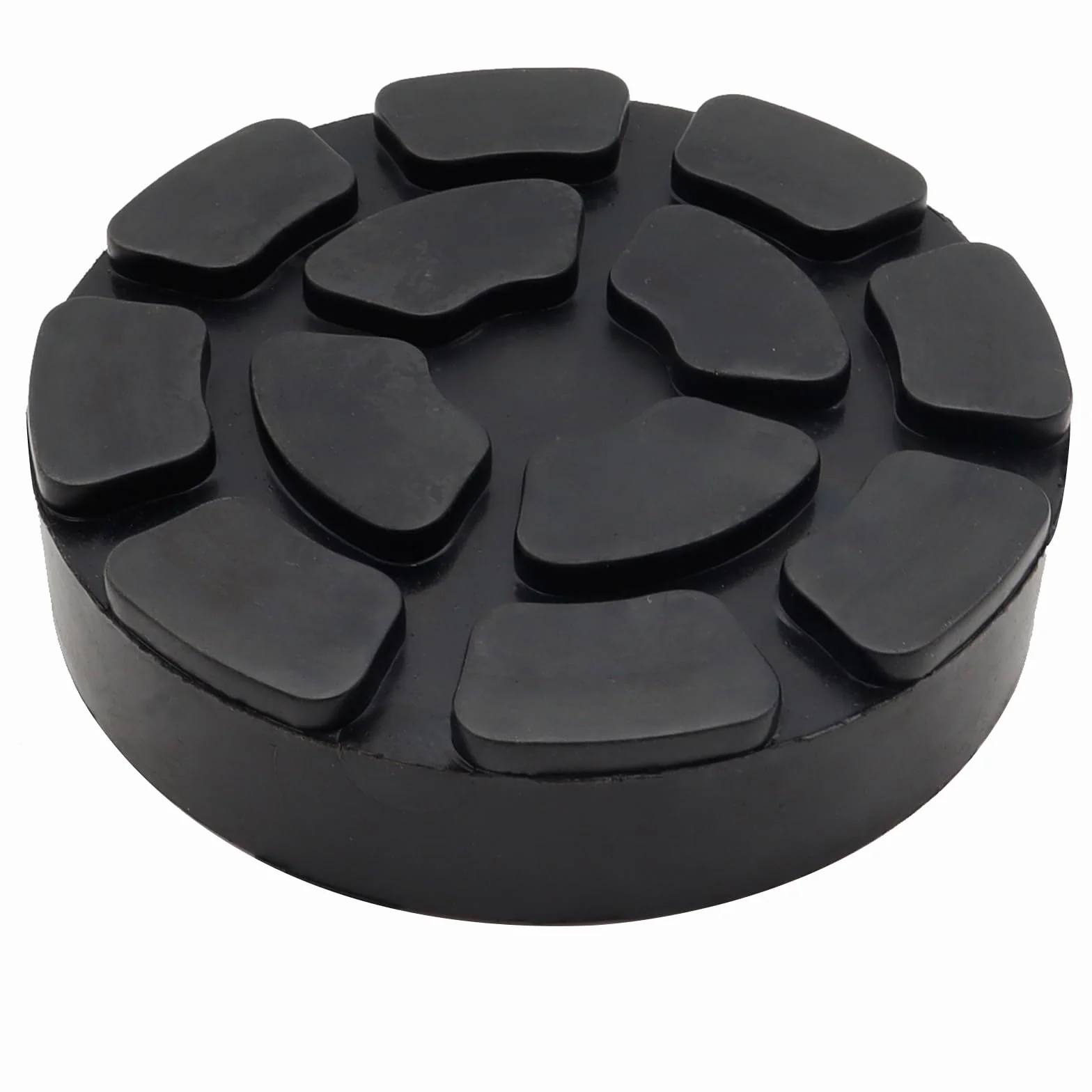 Soporte de plataforma elevadora universal de goma, 4 piezas, protege el vehículo