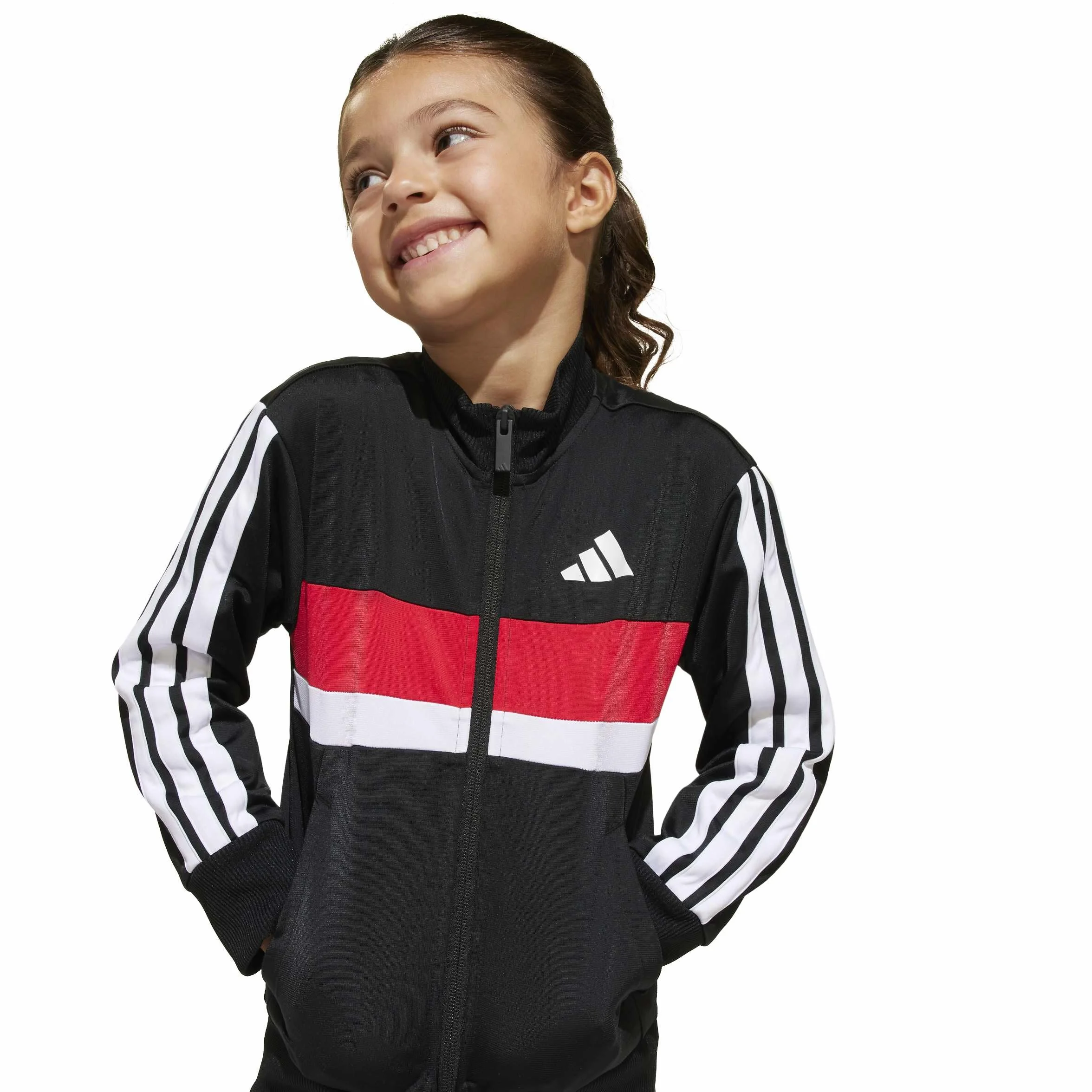 adidas Unisex Kids' Chándal Seasonal Essentials Tiberio Tricot 3 bandas (Adolescentes)