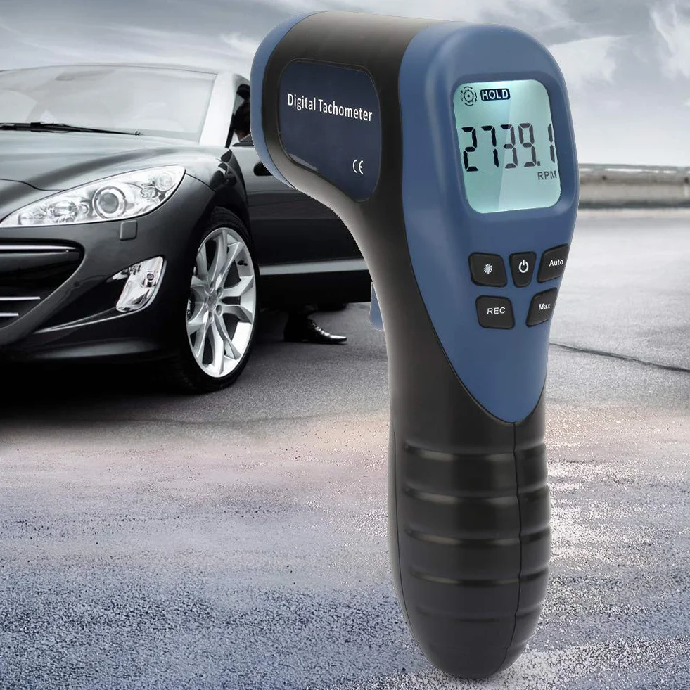 TL900 Tacómetro Digital Sin Contacto Portátil Medidor de RPM Automotriz