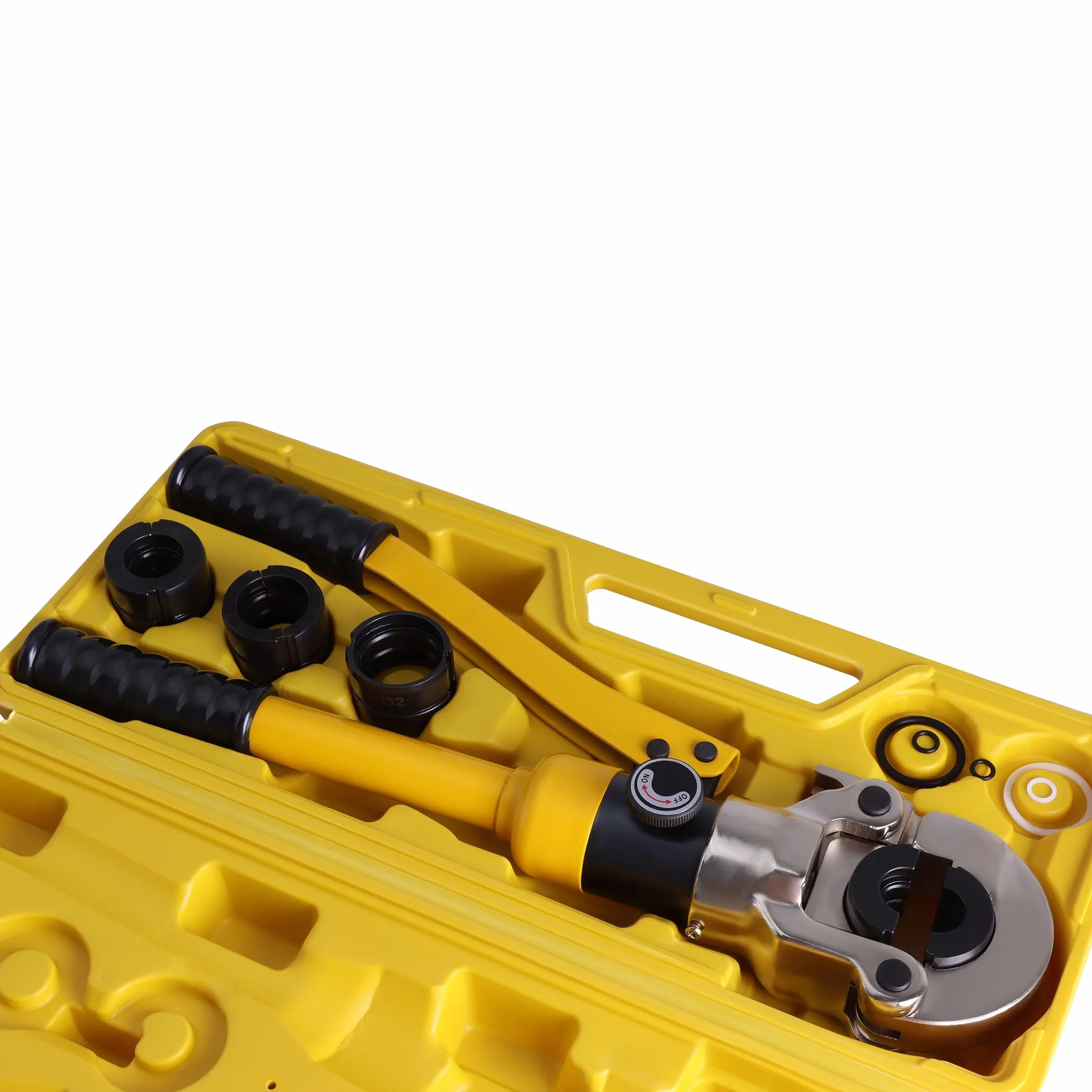 Herramienta de engarzado PEX 6T 16-32 mm con barra TH contorneada