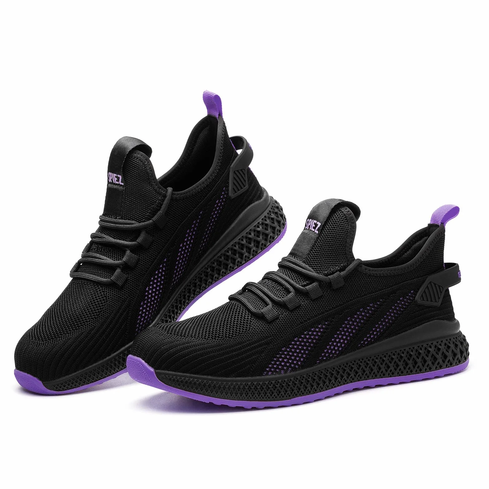 SPIEZ Antiaplastamiento Zapatos de Seguridad Mujer Ligeros, Cómodos Zapatos de Trabajo Transpirables Zapatillas de Seguridad para el Trabajo y el Uso Diario