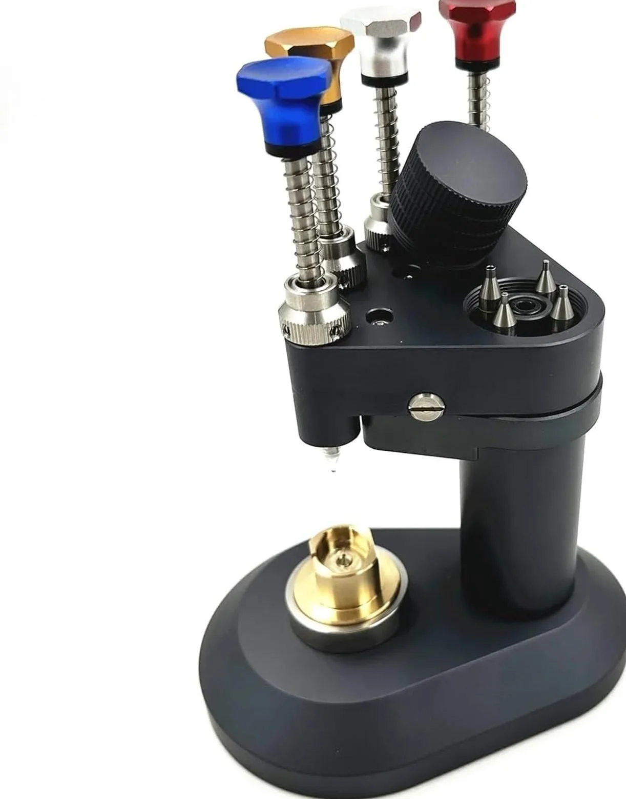 Genérico Herramienta de Ajuste de manecilla de Reloj, Herramientas | Herramienta de instalación de aguja de reloj de alta precisión, con 3 bases de movimiento, for talleres