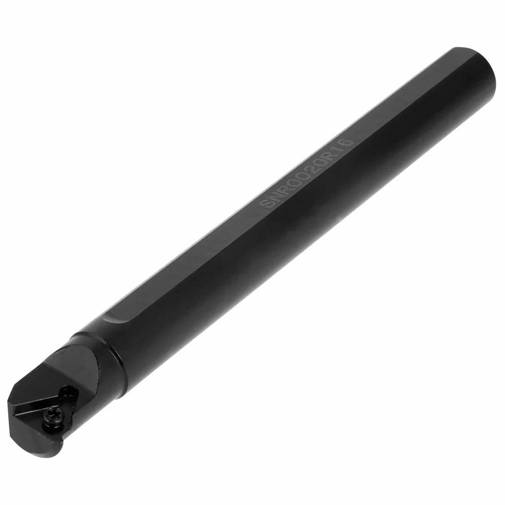 SNR0020R16 Herramienta de Torneado de Rosca 20 mm × 200 mm Soporte Interno Barra de Mandrinar + Inserto 16IR AG60