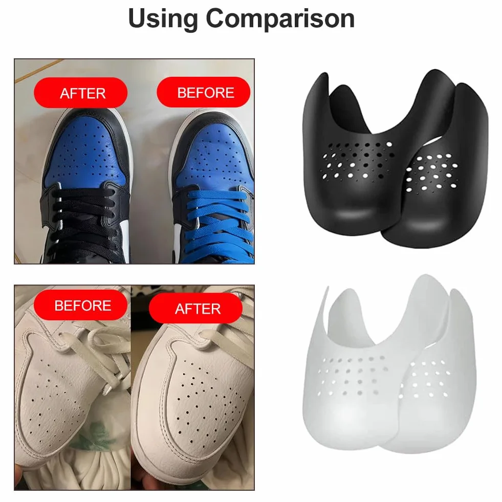SEMINISMAR Protección antiarrugas para zapatos, protección contra pliegues de zapatos, protección contra pliegues de zapatos, protección contra torceduras, protección contra torceduras, protección