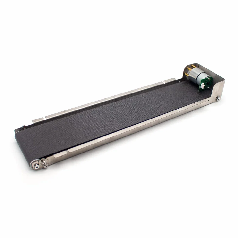 Acero Inoxidable Cinta Transportadora Automática 460mmx85mm 3.5-5kg 35RPM DC24V